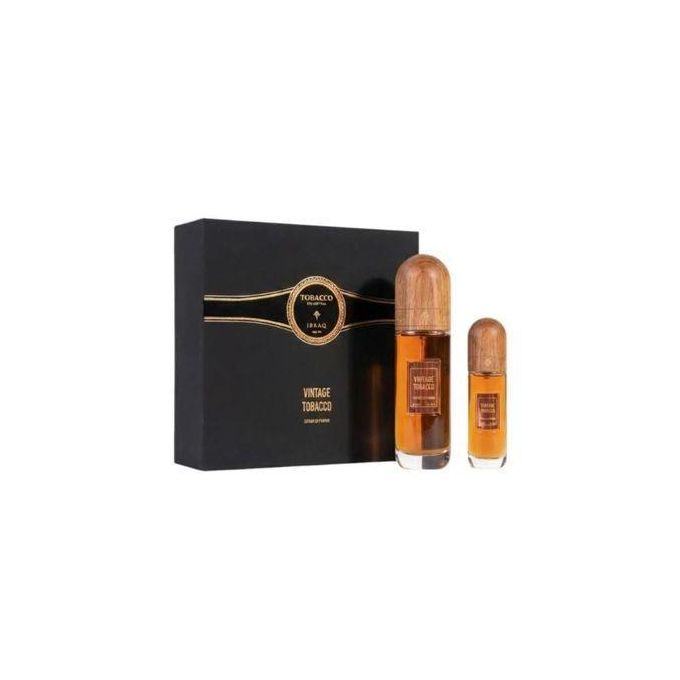 IBRAQ VINTAGE TOBACCO – Eau de Parfum – 100 ML – Unisex - (100ml + 10ml)