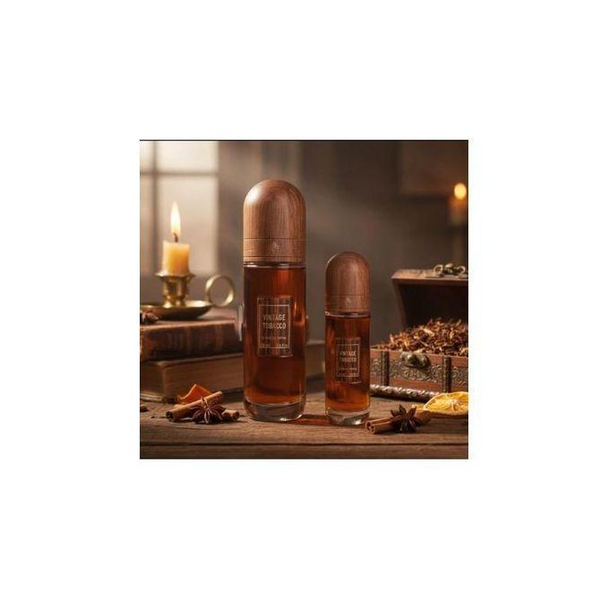 IBRAQ VINTAGE TOBACCO – Eau de Parfum – 100 ML – Unisex - (100ml + 10ml)