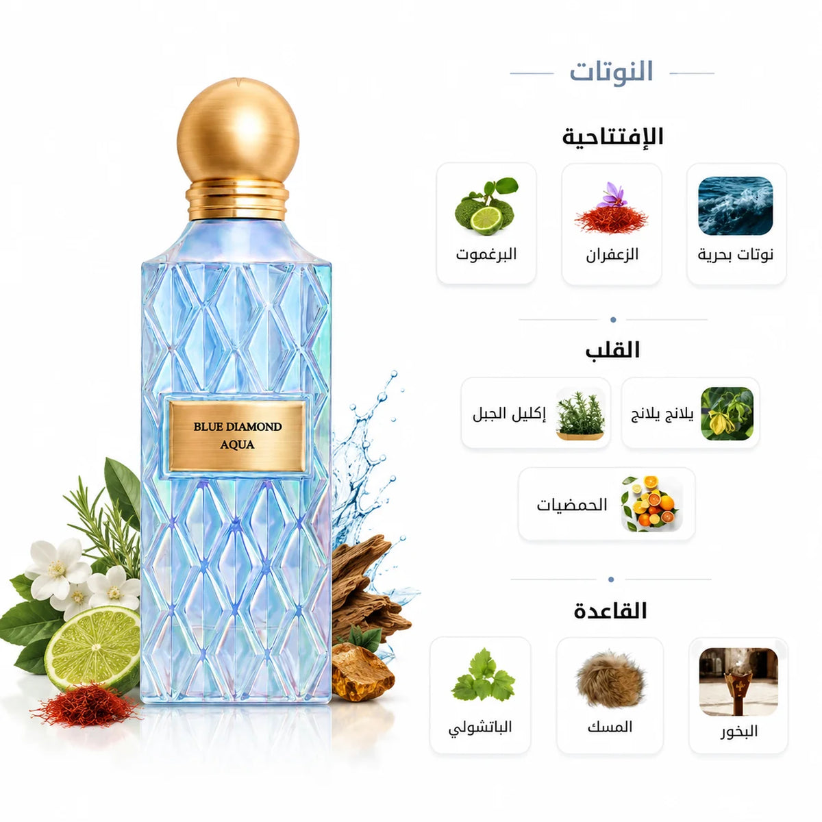 بلو دايموند أكوا 150 مل