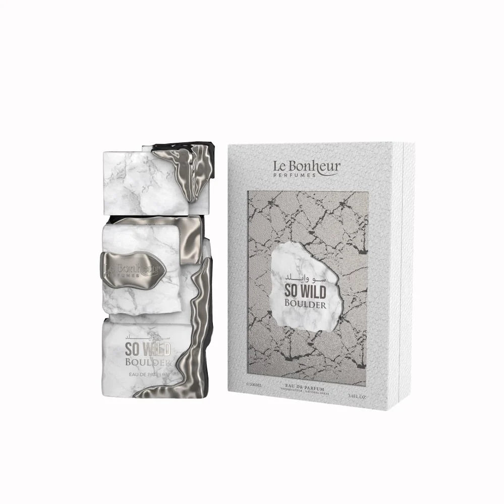 Le Bonheur SO WILD BOULDER100ml for Men Woody Spicy